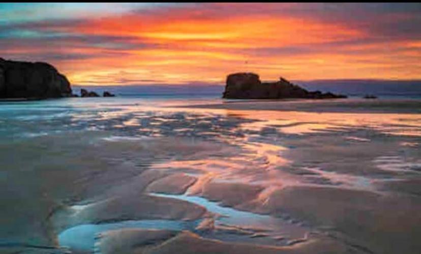 Romantic Hideaway, Seconds Away From Perran Beach Perranporth Exterior foto